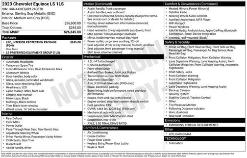 2023 Chevrolet Equinox LS