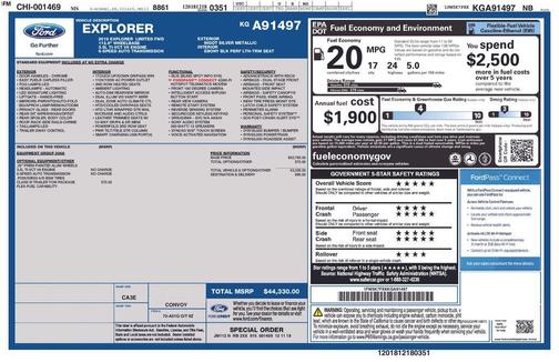 2019 Ford Explorer Limited