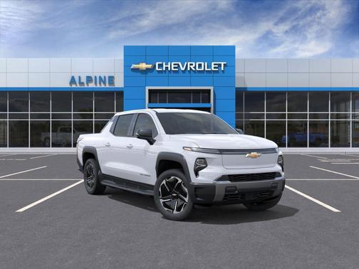 Summit White 2026 Chevrolet Silverado EV LT