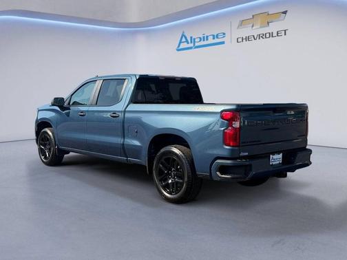 Lakeshore Blue Metallic 2024 Chevrolet Silverado 1500 Custom