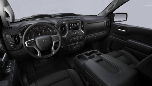 Black 2026 Chevrolet Silverado 1500 Custom Trail Boss