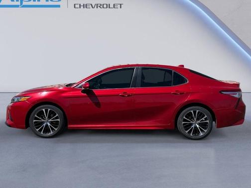 Red 2020 Toyota Camry SE