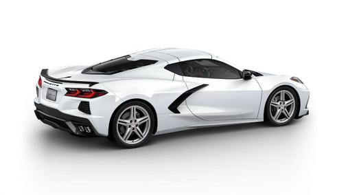 Arctic White 2026 Chevrolet Corvette Stingray w/1LT