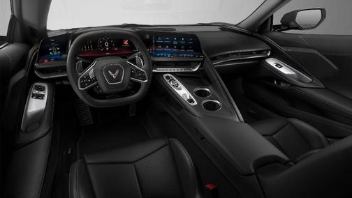 Black 2026 Chevrolet Corvette Stingray w/1LT