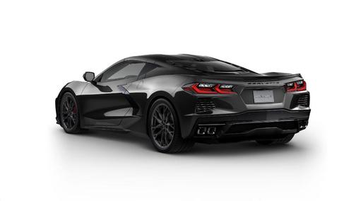 Black 2026 Chevrolet Corvette Stingray w/1LT