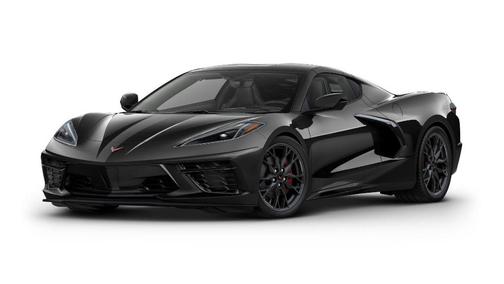 Black 2026 Chevrolet Corvette Stingray w/1LT