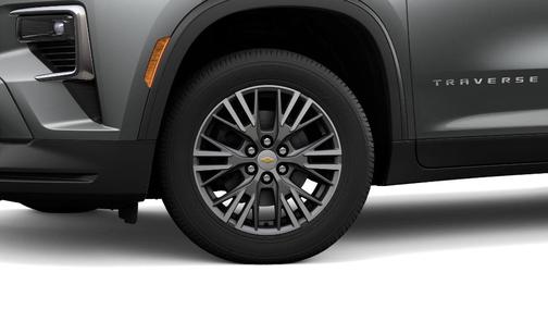Sterling Gray Metallic 2026 Chevrolet Traverse LT