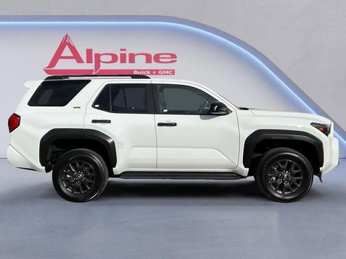 White 2025 Toyota 4Runner SR5