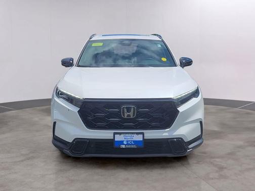 Platinum White Pearl 2025 Honda CR-V Hybrid Sport AWD