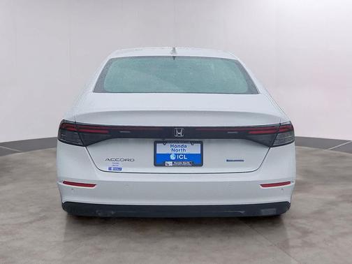 Platinum White Pearl 2025 Honda Accord Hybrid EX-L