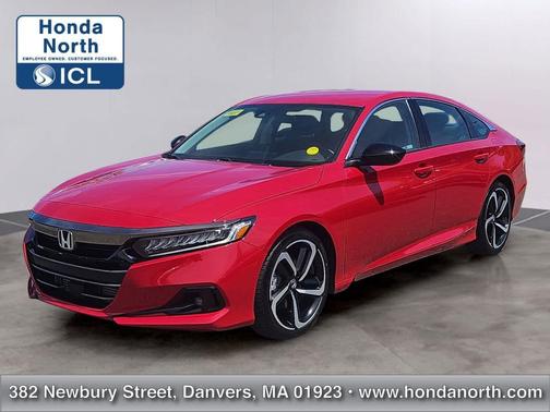 San Marino Red 2021 Honda Accord Sport SE 1.5T