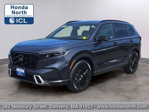 Meteorite Gray Metallic 2026 Honda CR-V Hybrid Sport Touring AWD