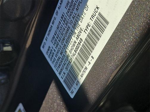 2020 Honda Ridgeline RTL-E