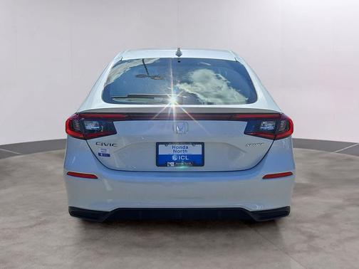 Platinum White Pearl 2024 Honda Civic Sport