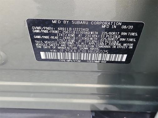 2020 Subaru Forester Premium