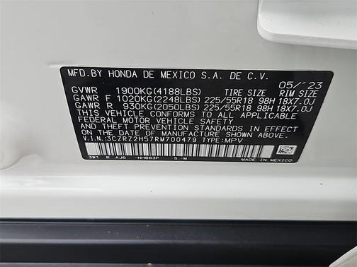 2024 Honda HR-V Sport