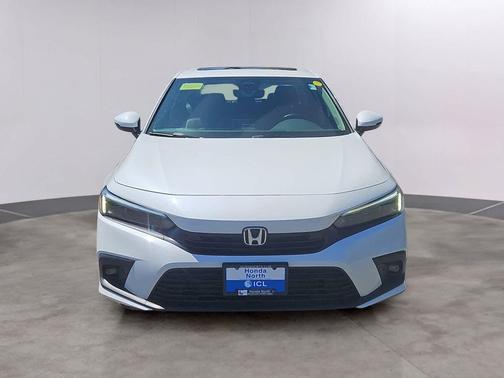 Platinum White Pearl 2024 Honda Civic Touring