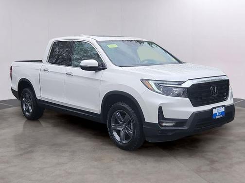 Platinum White Pearl 2023 Honda Ridgeline RTL-E