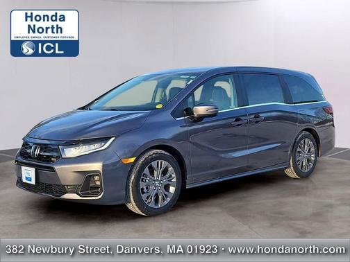 Modern Steel Metallic 2026 Honda Odyssey Touring