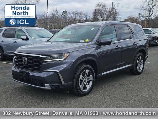 Modern Steel Metallic 2024 Honda Pilot EX-L