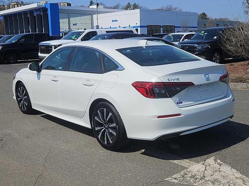 Platinum White Pearl 2023 Honda Civic EX