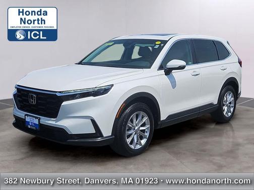 Platinum White Pearl 2023 Honda CR-V EX