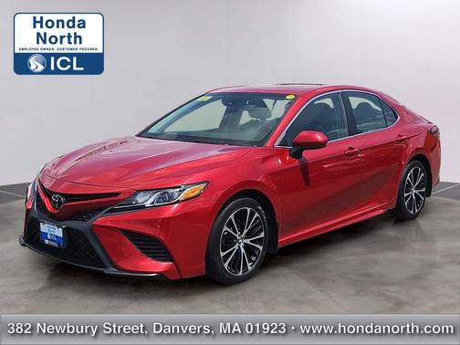 Supersonic Red 2019 Toyota Camry SE
