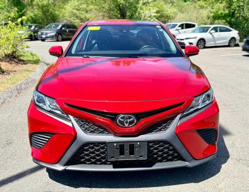 Supersonic Red 2019 Toyota Camry SE