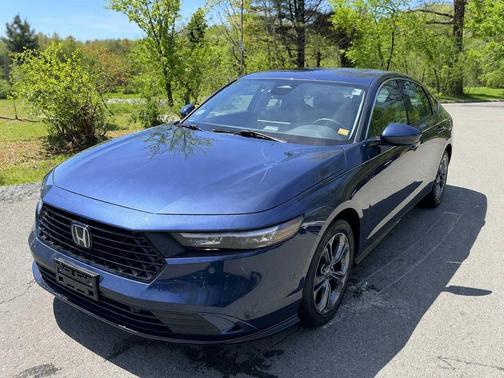 Canyon River Blue Metallic 2024 Honda Accord Hybrid EX-L