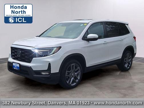 Platinum White Pearl 2023 Honda Passport AWD EX-L