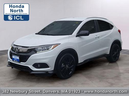 Platinum White Pearl 2022 Honda HR-V AWD Sport
