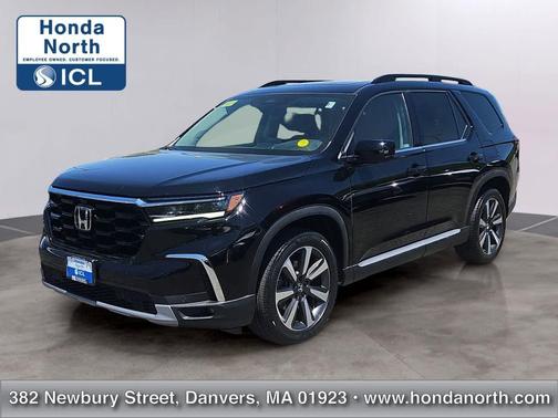 Crystal Black Pearl 2023 Honda Pilot AWD Elite