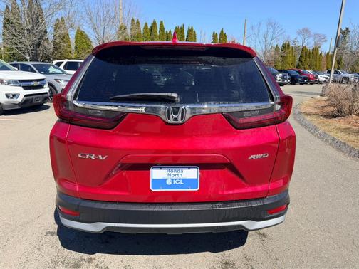 Radiant Red Metallic 2021 Honda CR-V AWD EX-L