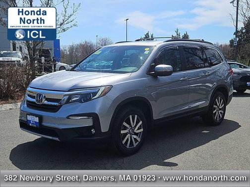 Lunar Silver Metallic 2021 Honda Pilot AWD EX-L