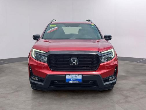 Radiant Red Metallic II 2024 Honda Passport AWD Black