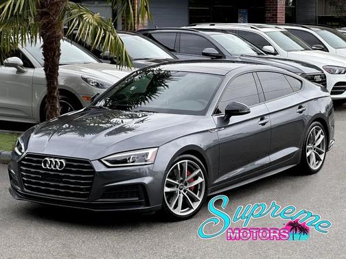 Gray 2019 Audi A5 45 Premium