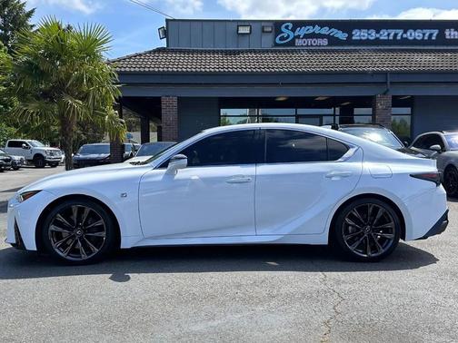 Ultra White 2021 Lexus IS 350 Base
