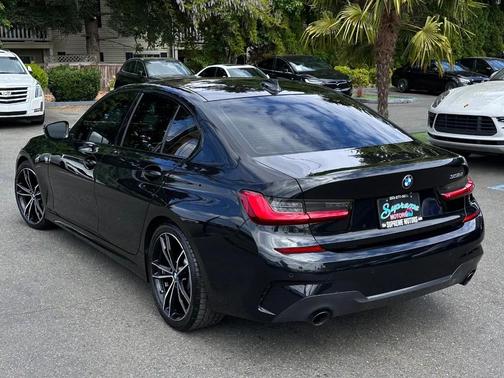 Black Sapphire Metallic 2021 BMW 330 330i M-Sport