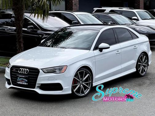 White 2016 Audi S3 2.0T Premium Plus