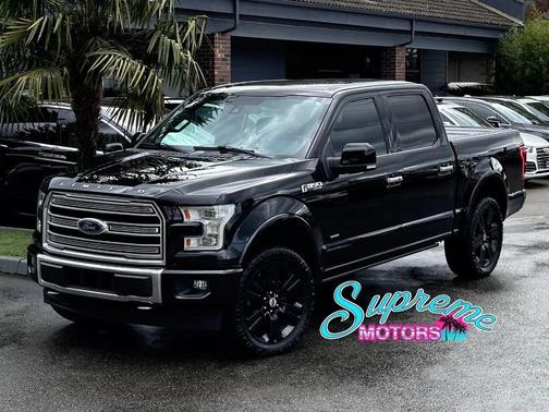 Shadow Black Metallic 2017 Ford F-150 Limited