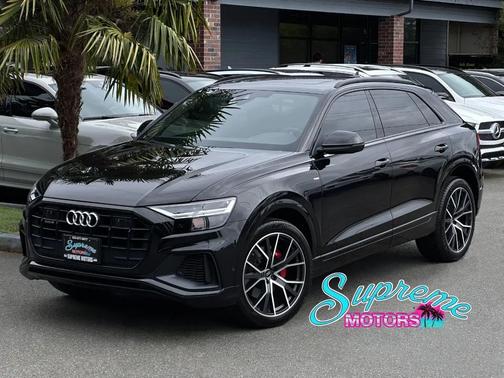 Black 2019 Audi Q8 3.0T Premium Plus