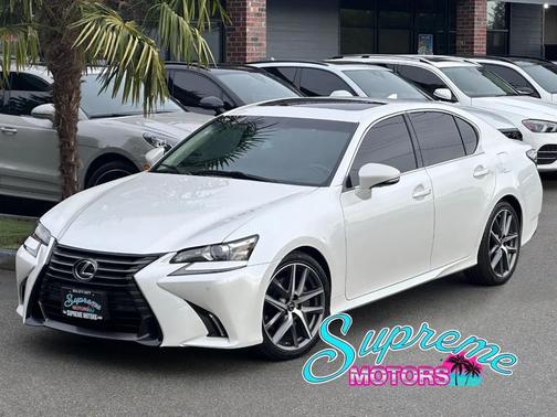 White 2016 Lexus GS 350 Base