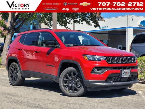 Red Hot Pearlcoat 2026 Jeep Compass Sport