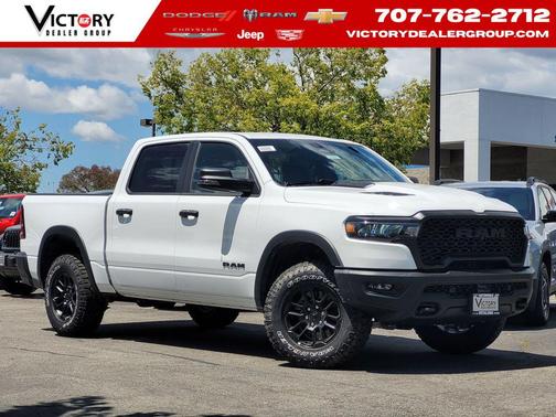 Bright White Clearcoat 2026 RAM 1500 Rebel
