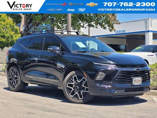 Black 2023 Chevrolet Blazer RS