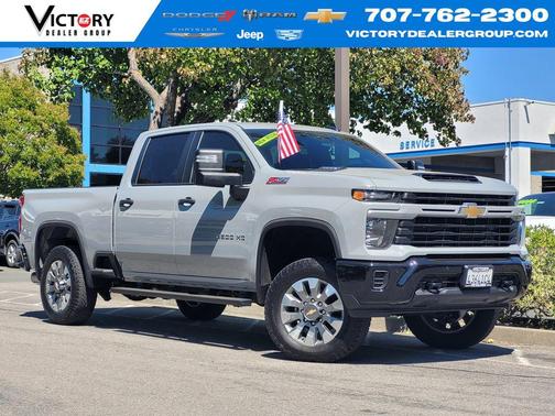 Slate Gray Metallic 2025 Chevrolet Silverado 2500 Custom