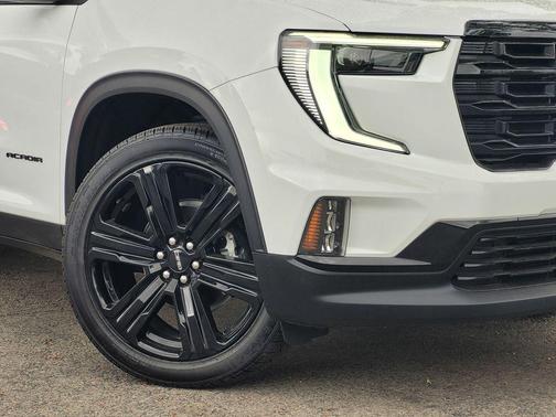Summit White 2025 GMC Acadia AWD Elevation