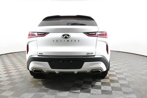 Radiant White 2025 INFINITI QX55 SENSORY