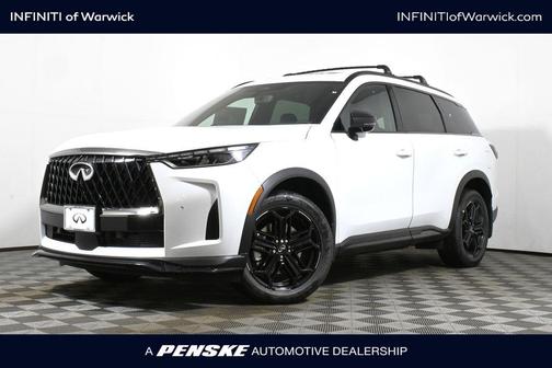 Radiant White 2026 INFINITI QX60 SPORT