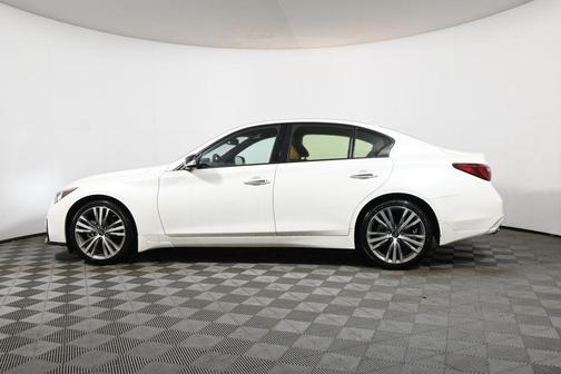 Majestic White 2023 INFINITI Q50 SENSORY